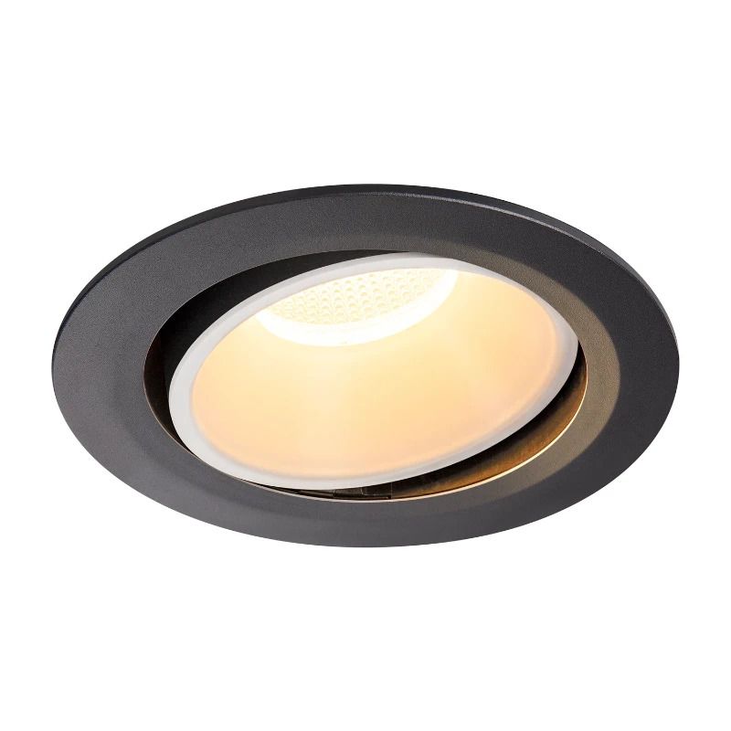 SLV LED Inbouwarmatuur Ø175mm | 37.4W 3000K 3550lm 930 IP20 | NUMINOS