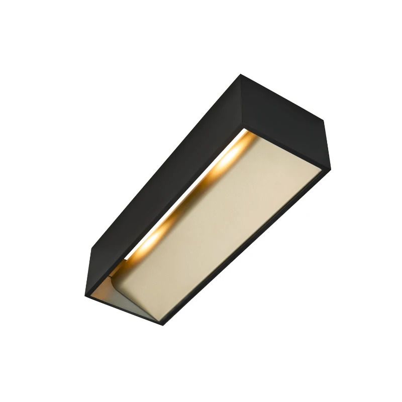 SLV LED Wandlamp | 18W 3000K 1100lm 930 | IP20 Dimbaar Zwart | LOGS