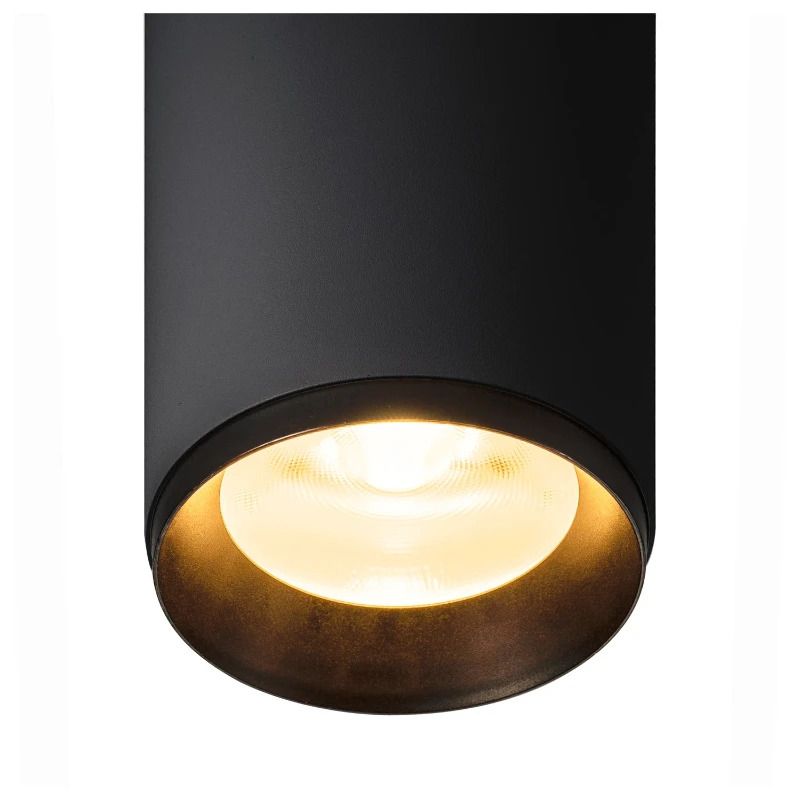 SLV LED Plafondlamp | 28W 3000K 2430lm 930 | IP20 DALI Dimbaar Zwart | NUMINOS