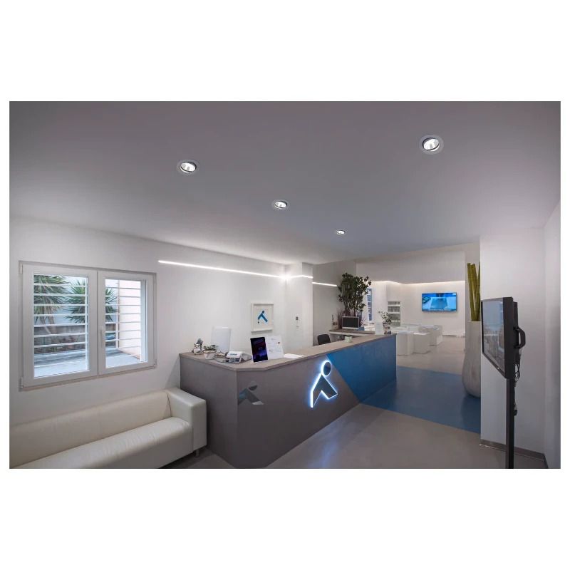 SLV LED Inbouwarmatuur Ø145mm | 25.41W 3000K 2200lm 930 IP20 | NUMINOS