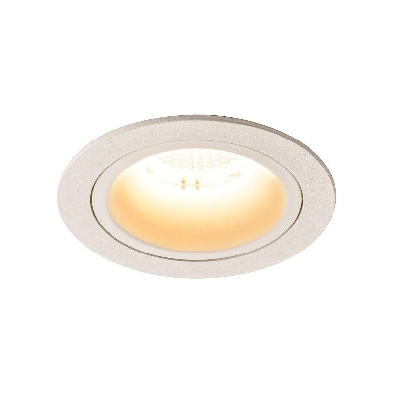 SLV LED Inbouwarmatuur Ø90mm | 17.55W 3000K 1600lm 930 IP20 | NUMINOS