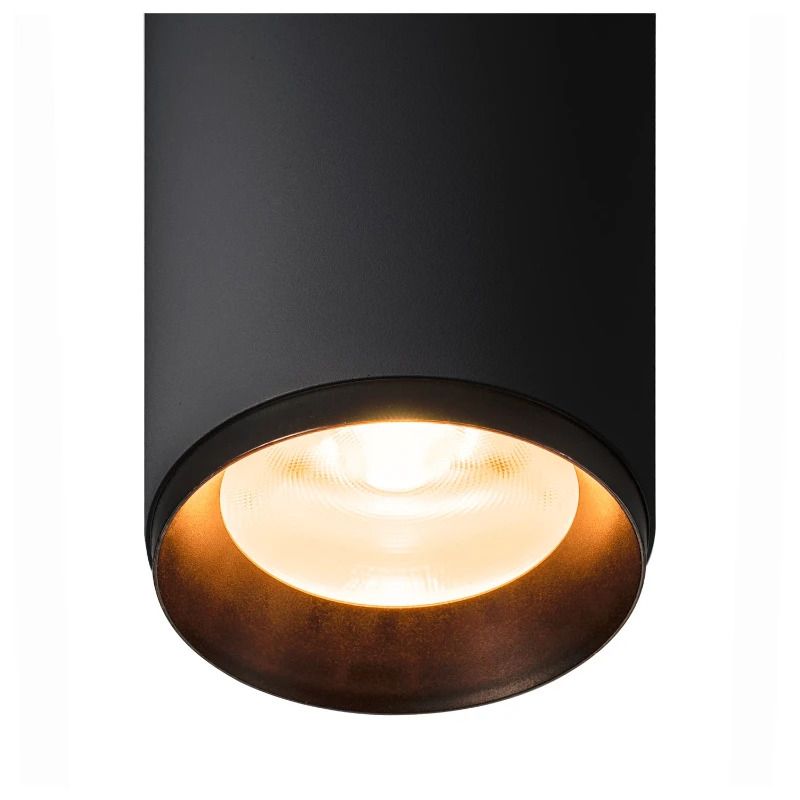SLV LED Plafondlamp | 28W 2700K 2440lm 927 | IP20 DALI Dimbaar Zwart | NUMINOS