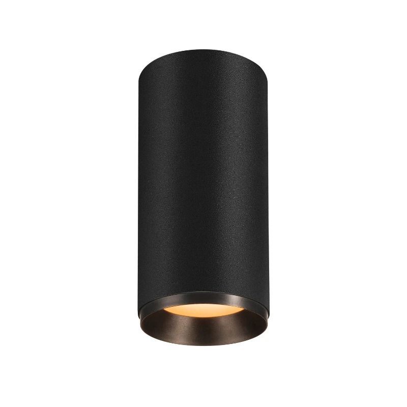 SLV LED Plafondlamp | 28W 2700K 2400lm 927 | IP20 DALI Dimbaar Zwart | NUMINOS