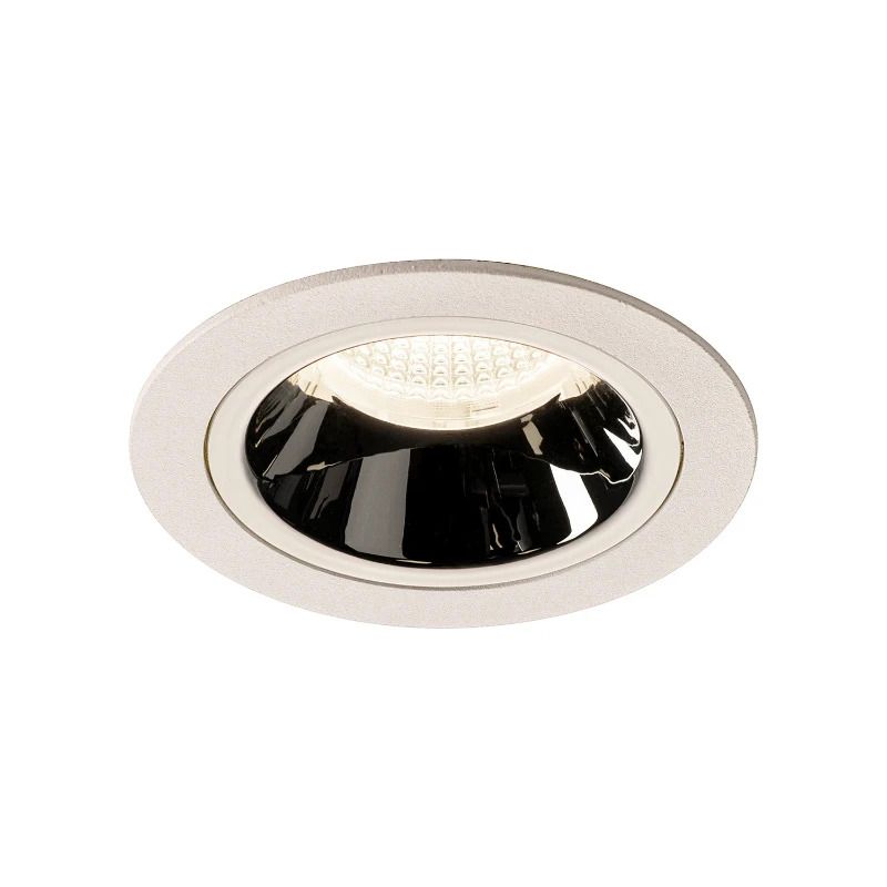 SLV LED Inbouwarmatuur Ø90mm | 17.55W 4000K 1660lm 940 IP20 | NUMINOS