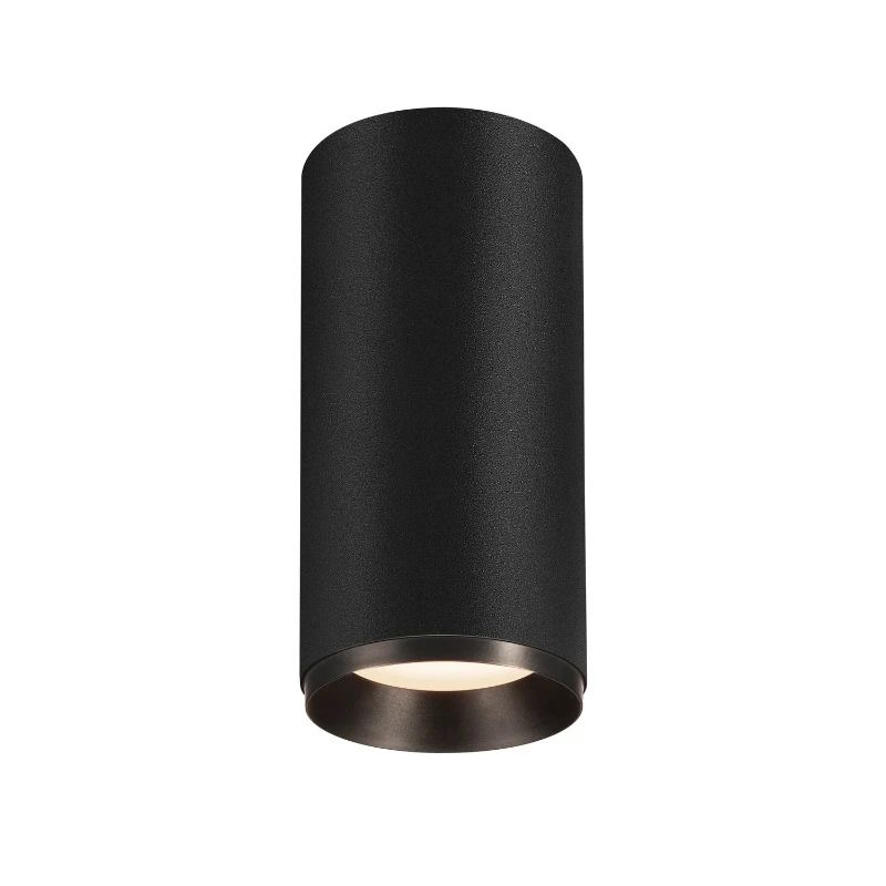 SLV LED Plafondlamp | 28W 4000K 2675lm 940 | IP20 DALI Dimbaar Zwart | NUMINOS