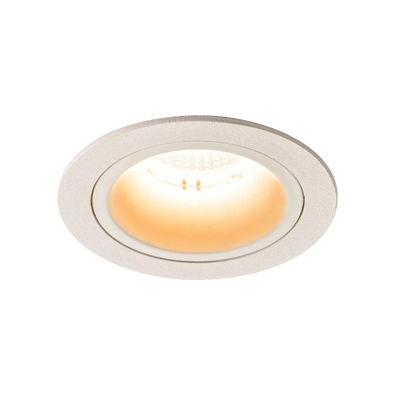 SLV LED Inbouwarmatuur Ø90mm | 17.55W 2700K 1600lm 927 IP20 | NUMINOS
