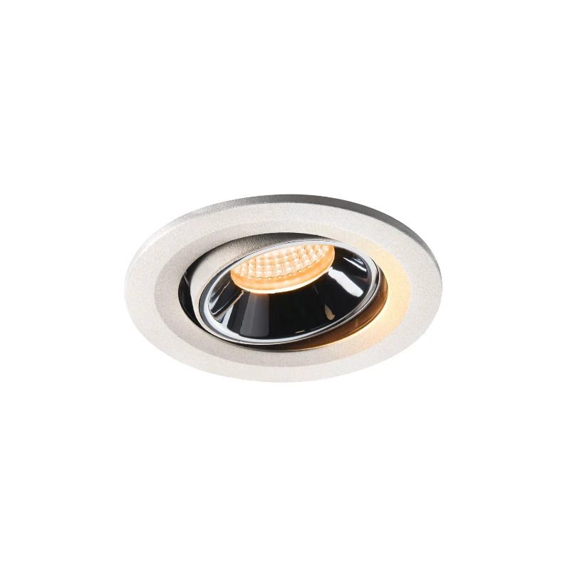 SLV LED Inbouwarmatuur Ø90mm | 8.6W 2700K 690lm 927 IP20 | NUMINOS