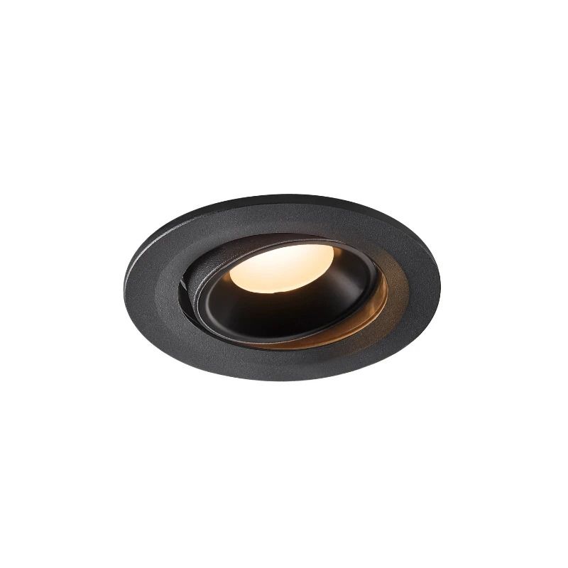 SLV LED Inbouwarmatuur Ø90mm | 8.6W 3000K 690lm 930 IP20 | NUMINOS