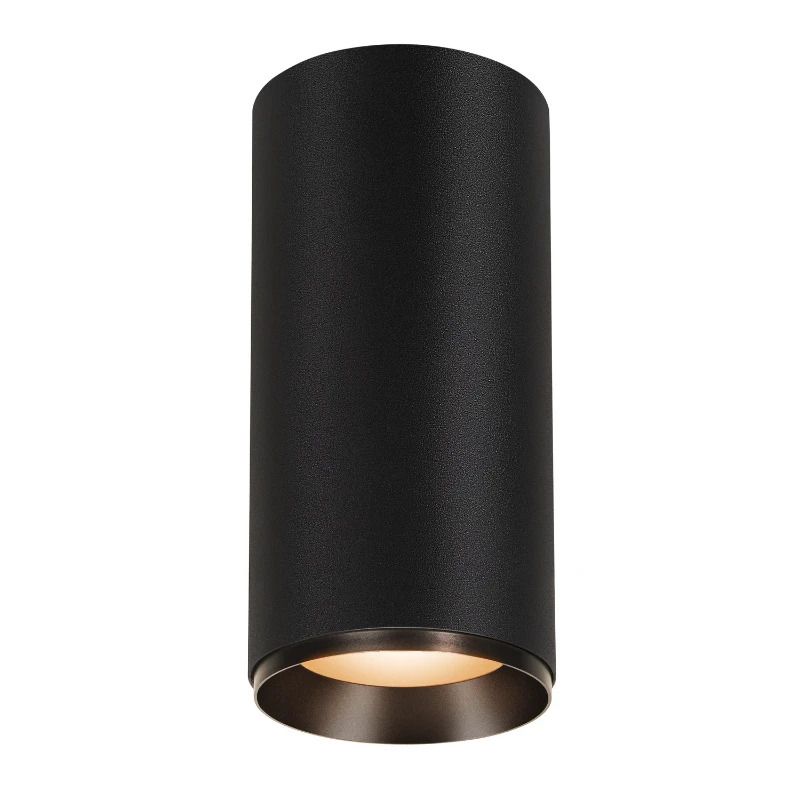 SLV LED Plafondlamp | 36W 3000K 3490lm 930 | IP20 Dimbaar Zwart | NUMINOS