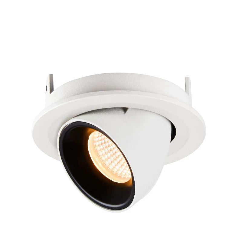 SLV LED Inbouwarmatuur Ø90mm | 8.6W 3000K 690lm 930 IP20 | NUMINOS