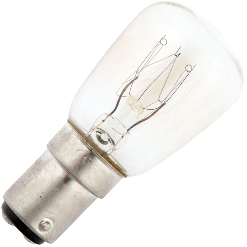 Schiefer BA15d Buis Gloeilamp | 25W 2700K 150lm 220V/230V | Dimbaar