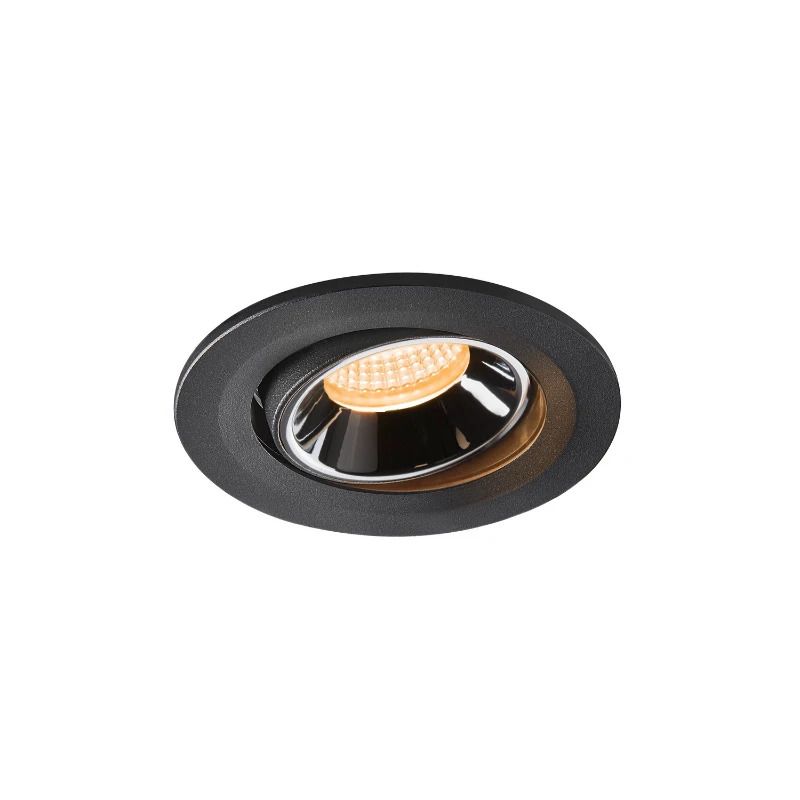 SLV LED Inbouwarmatuur Ø90mm | 8.6W 3000K 700lm 930 IP20 | NUMINOS