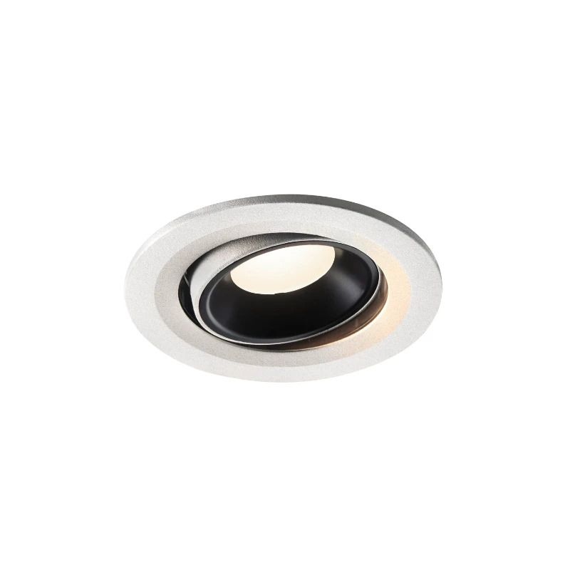 SLV LED Inbouwarmatuur Ø90mm | 8.6W 4000K 730lm 940 IP20 | NUMINOS