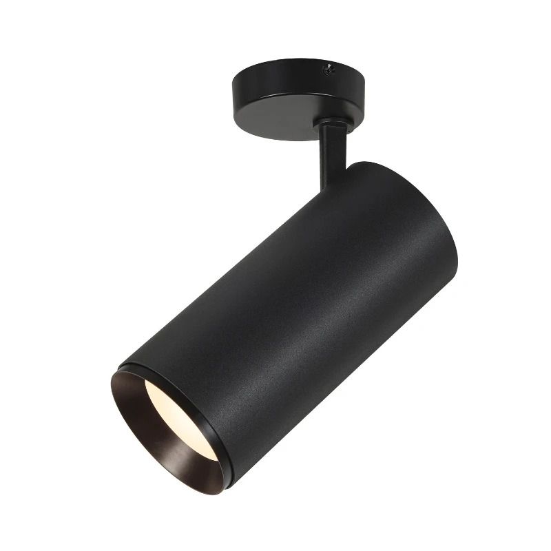 SLV LED Plafondlamp | 36W 4000K 3760lm 940 | IP20 Dimbaar Zwart | NUMINOS
