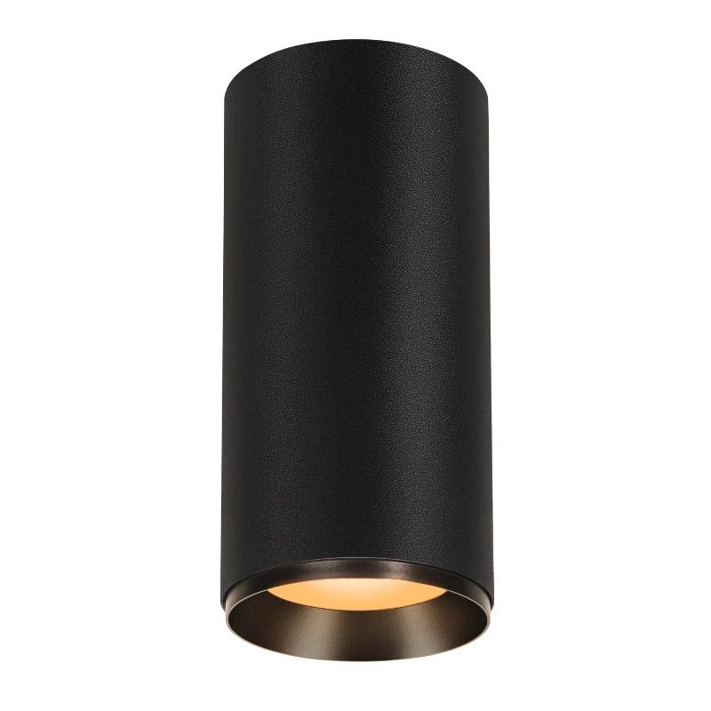 SLV LED Plafondlamp | 36W 2700K 3250lm 927 | IP20 DALI Dimbaar Zwart | NUMINOS