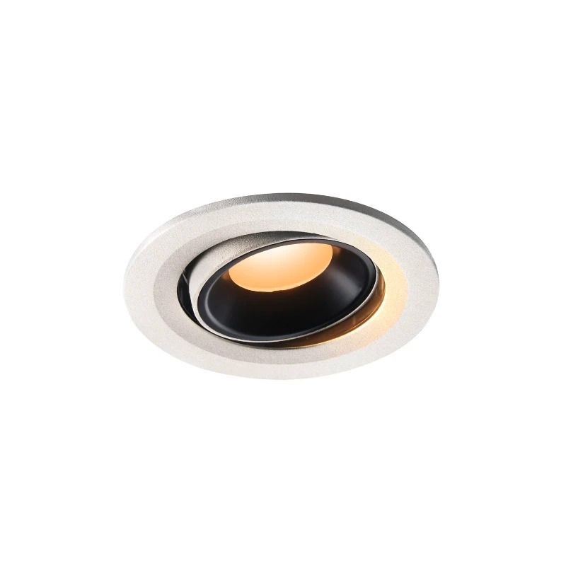 SLV LED Inbouwarmatuur Ø90mm | 8.6W 2700K 670lm 927 IP20 | NUMINOS