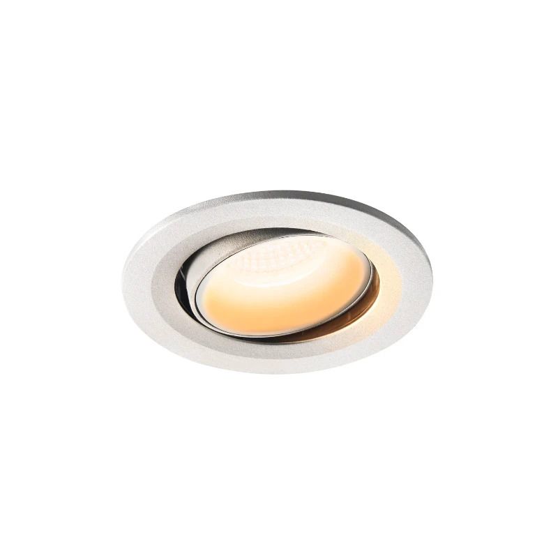 SLV LED Inbouwarmatuur Ø90mm | 8.6W 3000K 730lm 930 IP20 | NUMINOS