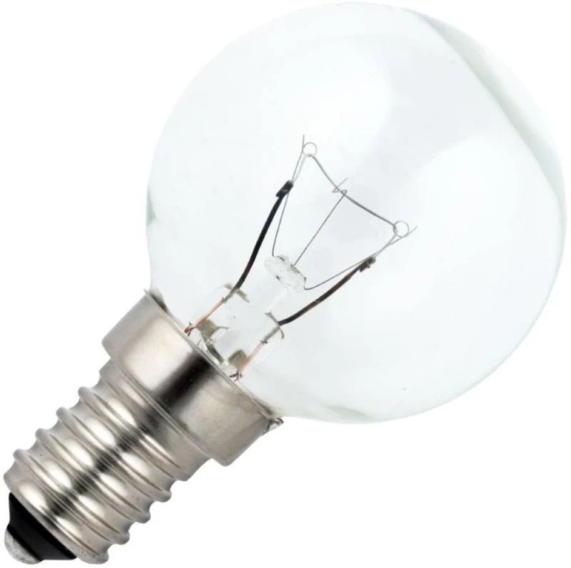 Schiefer E14 Kogel Gloeilamp | 15W 2700K 120lm 42V/48V | Dimbaar