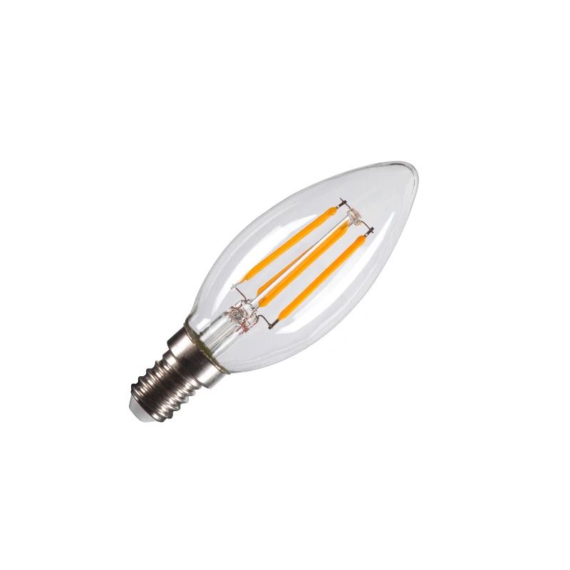 SLV E14 LED Kaarslamp | 4.2W 2700K 220V/240V 927 | 380lm 320° Dimbaar