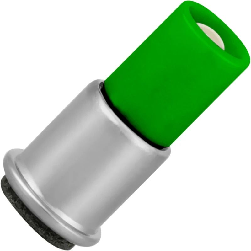Schiefer Midget flanged LED Lamp | 0.43W 24V 10mA Groen | 6x16mm | 10 stuks