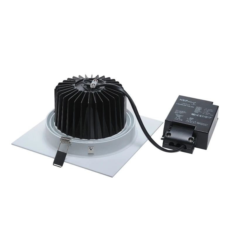 SLV LED Inbouwarmatuur Vierkant | 29W 3000K 2700lm 830 IP20 | Dimbaar | NEW TRIA