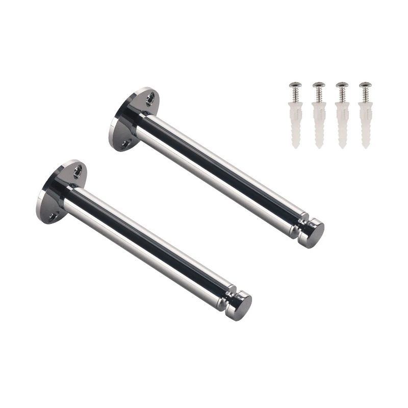 SLV Onderdeel | Omkering voor 12V draadsysteem | chroom | 2 stuks | 16 | 2cm | met uitspar
