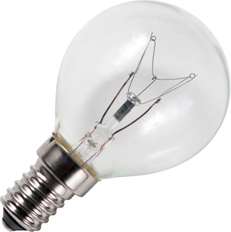 Schiefer E14 Kogel Gloeilamp | 40W 2700K 360lm 110V/130V | Dimbaar