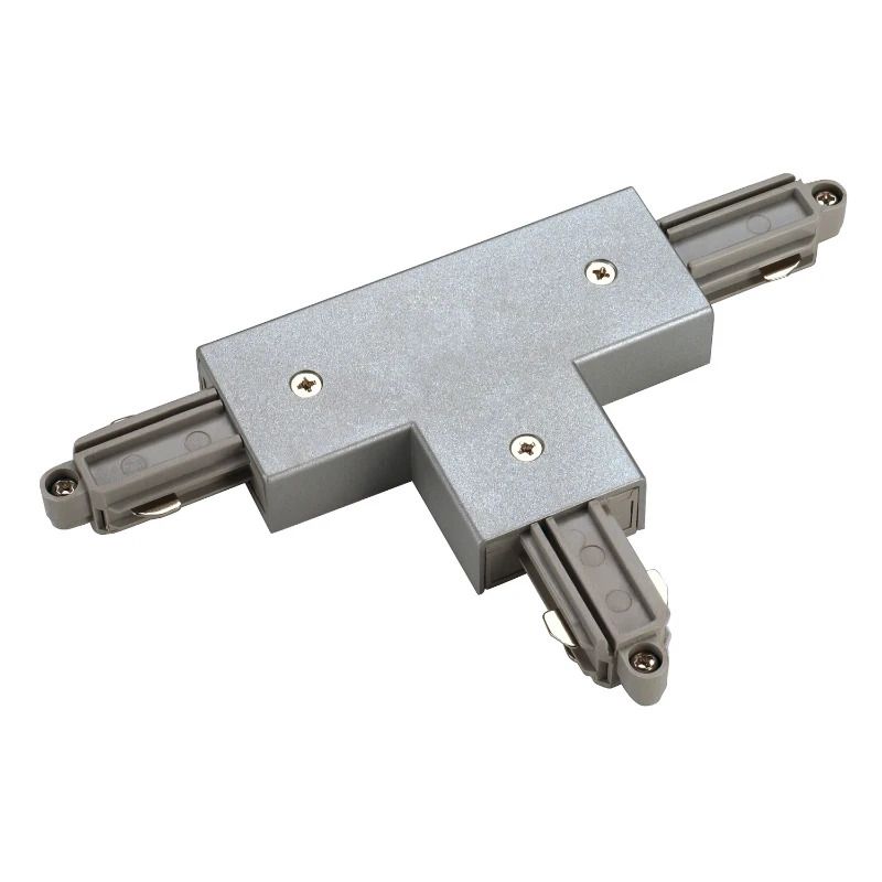 SLV Onderdeel | T-verbinder voor 1-fase hoogvoltage-stroomrail, opbouwversie, aarde bu | 1~ SYSTEM