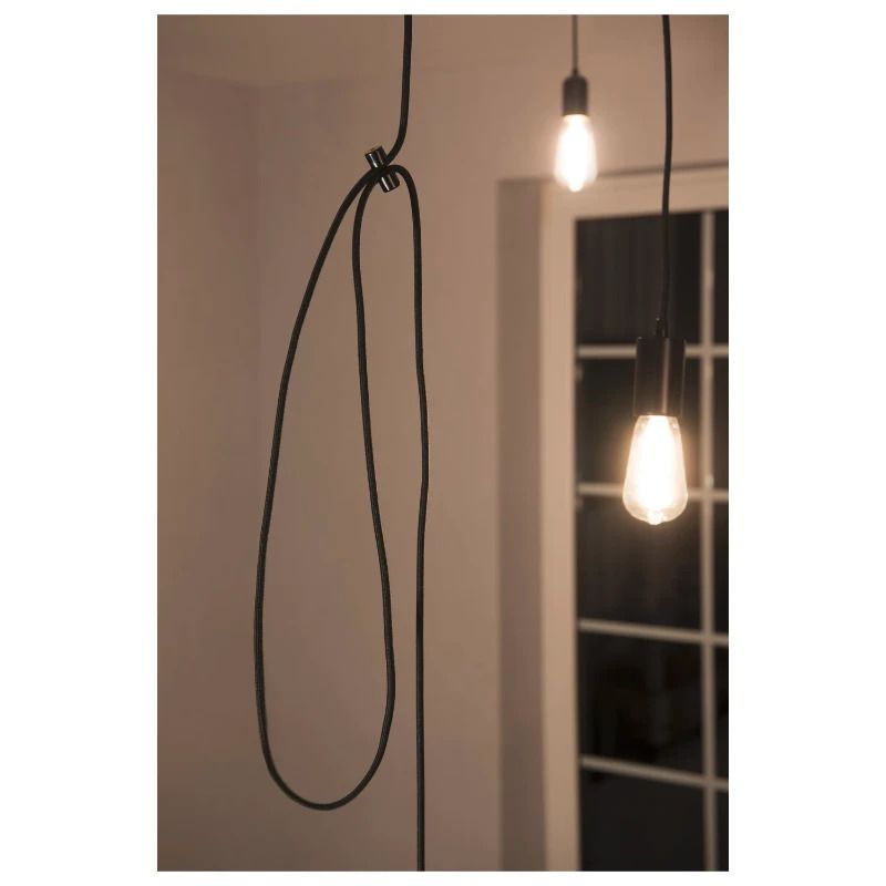 SLV Onderdeel | FITU Cable Hook | zwart | afstandhanger voor hanglampen | kabelklem