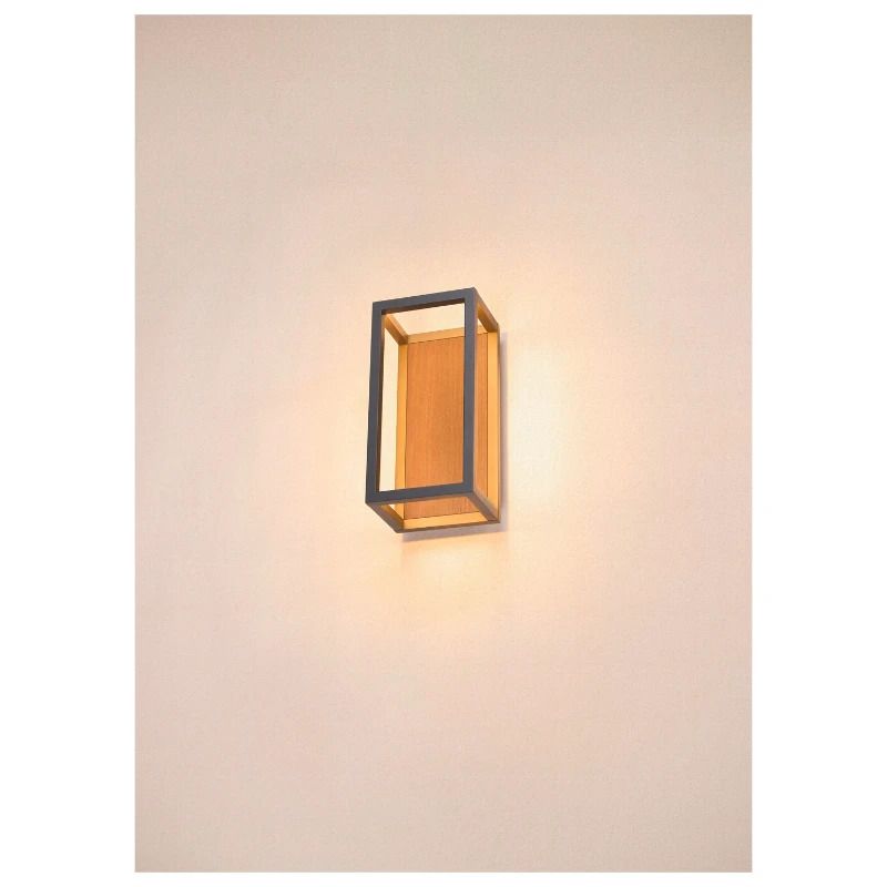 SLV LED Wandlamp | 7.4W 3000K 280lm 830 | IP55 | QUADRULO