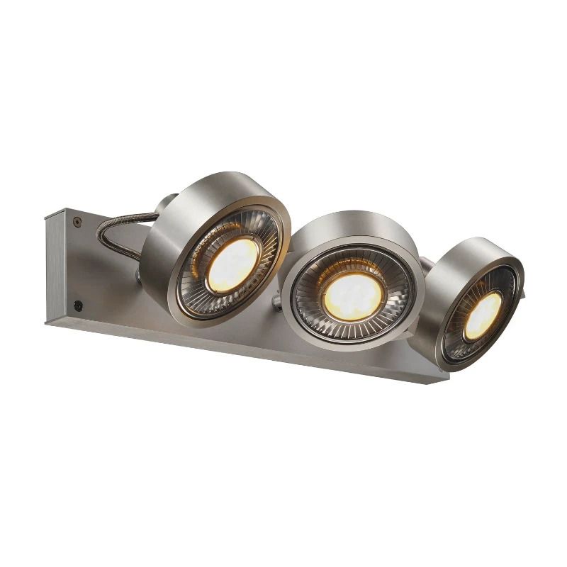 SLV LED Plafondlamp | 3X GU10 Max 75W | IP20 Dimbaar | KALU