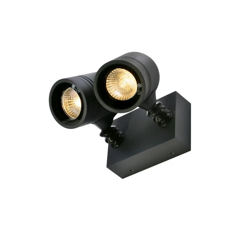 SLV LED Wandlamp | 2X GU10 Max 50W | IP55 Dimbaar | MYRA