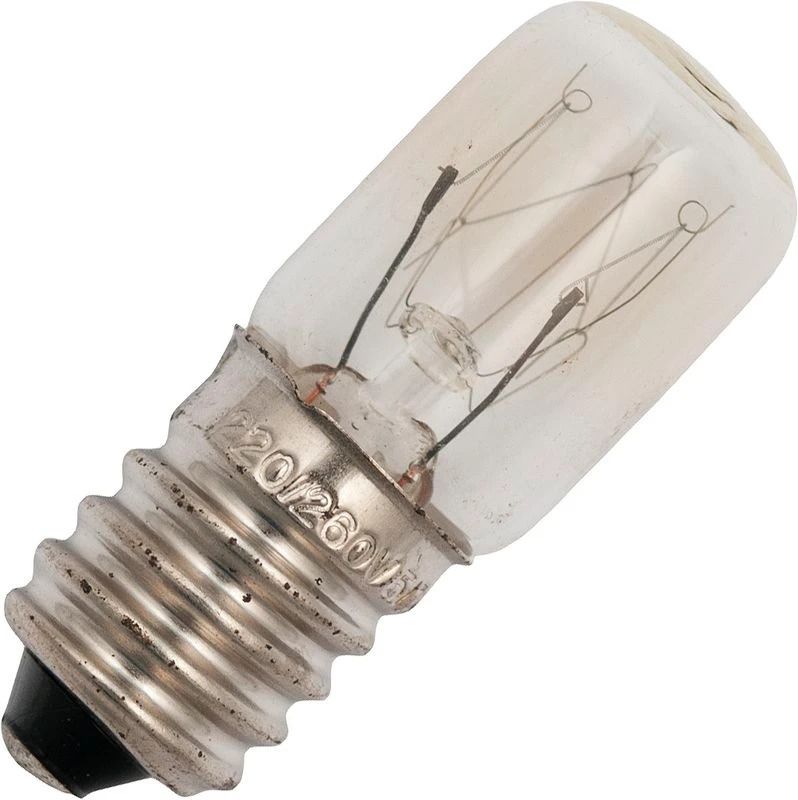 Schiefer E14 Gloeilamp | 10W 380V 26mA 2500K | 16x45mm | 10 stuks