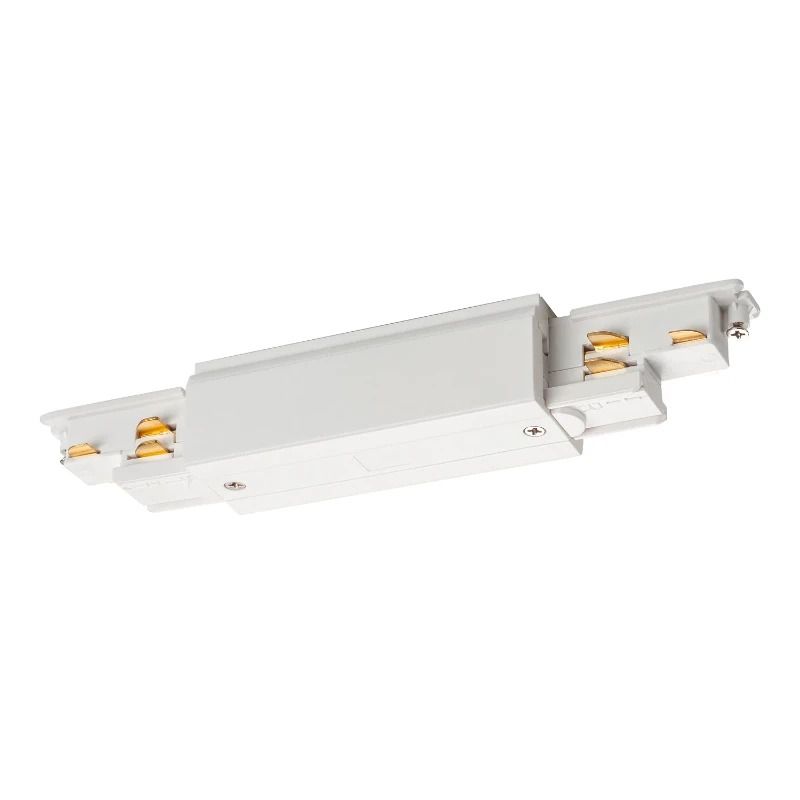 SLV Onderdeel | S-TRACK verbinder, met voedingsmogelijkheid, DALI, PHASE, wit | S-TRACK SYSTEM