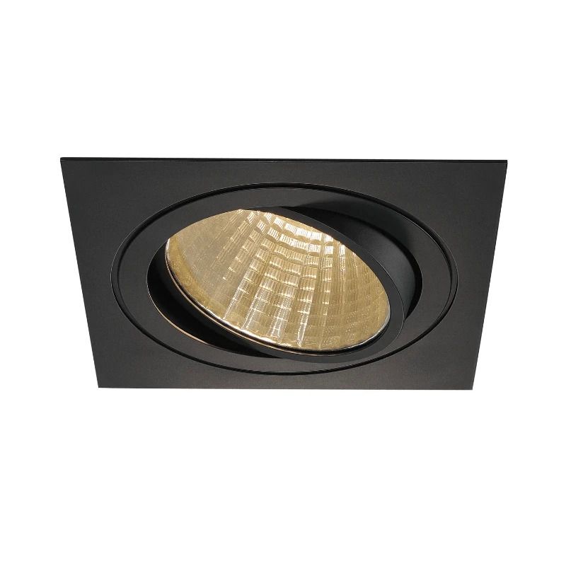 SLV LED Inbouwarmatuur Vierkant | 29W 3000K 2700lm 830 IP20 | Dimbaar | NEW TRIA