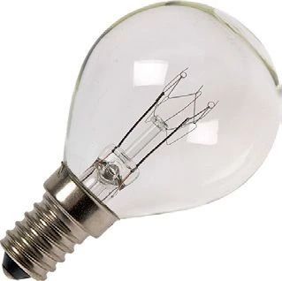 Schiefer E14 Kogel Gloeilamp | 40W 2700K 320lm 220V/240V | Dimbaar
