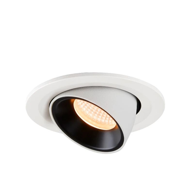 SLV LED Inbouwarmatuur Ø90mm | 8.6W 2700K 670lm 927 IP20 | NUMINOS