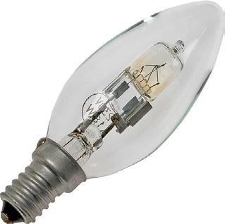 Schiefer E14 Halogeen Kaarslamp | 20W 240lm 2800K 230V/240V | Dimbaar