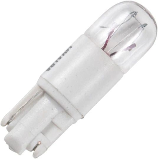 Schiefer T5 WB W2.1x5d 5x20 14V 80mA 1.12W C-2F 2K uur plastic base A73 | 10 stuks