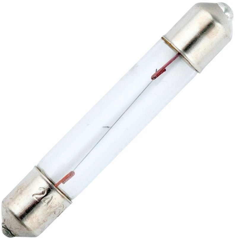 Schiefer S6 Gloeilamp | 3W 24V 125mA 2500K | 6x39mm | 10 stuks