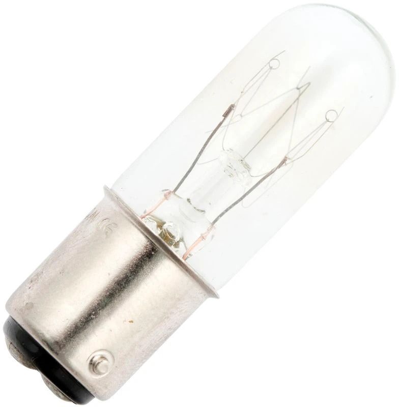 Schiefer BA15d Gloeilamp | 6 - 10W 110V/140V 90mA 2500K | 16x54mm | 10 stuks