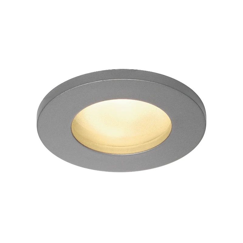 SLV LED Inbouwarmatuur Ø70mm | 1X GU10 Max 35W 9 IP44 | Dimbaar | DOLIX