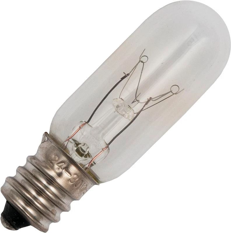 Schiefer E12 Gloeilamp | 5W 24V 208mA 2500K | 16x54mm | 10 stuks