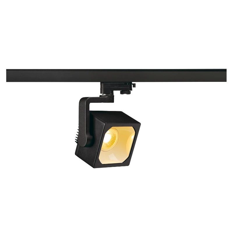 SLV 3-fase LED Rail Armatuur | 26W 3000K 2470lm 930 IP20 | EURO CUBE