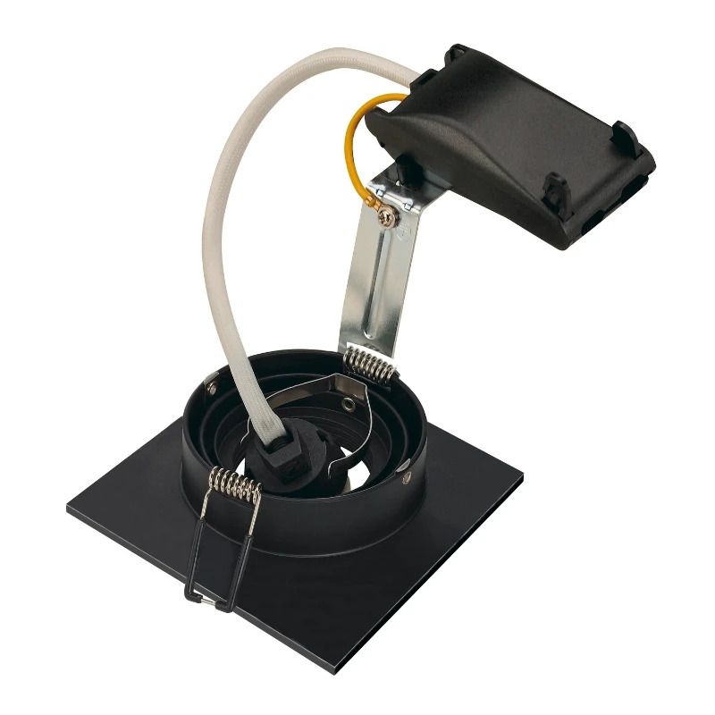 SLV LED Inbouwarmatuur Vierkant | 1X GU10 Max 50W IP20 | Dimbaar | NEW TRIA