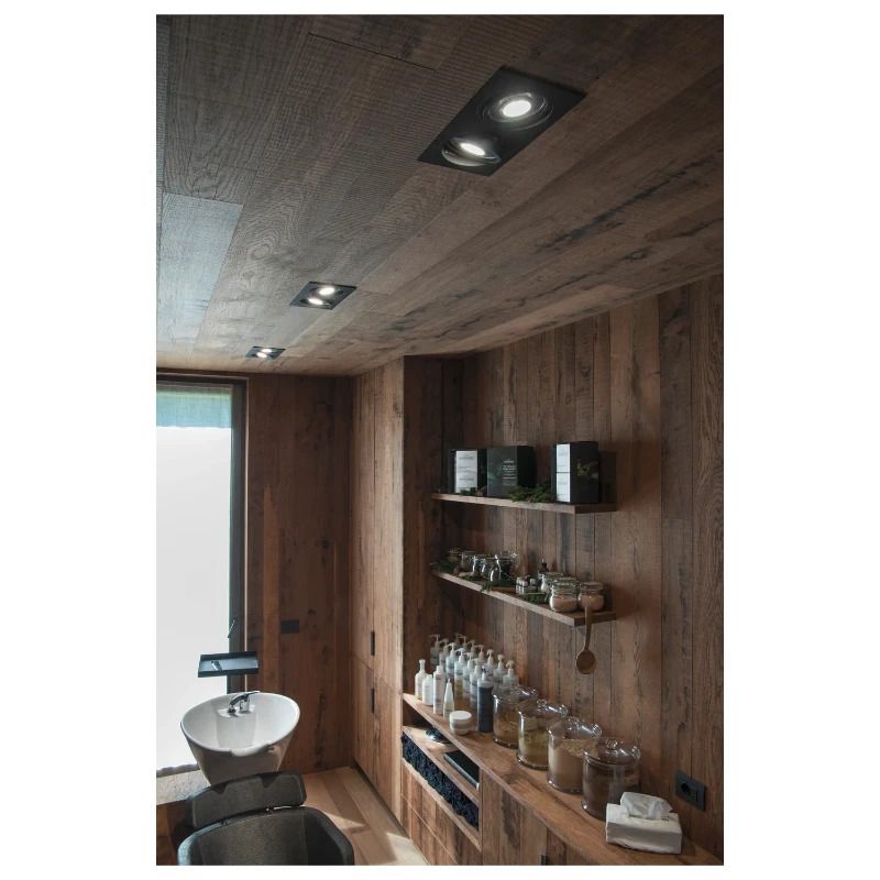 SLV LED Inbouwarmatuur Ømm | 2X GU10 Max 75W IP20 | Dimbaar | NEW TRIA