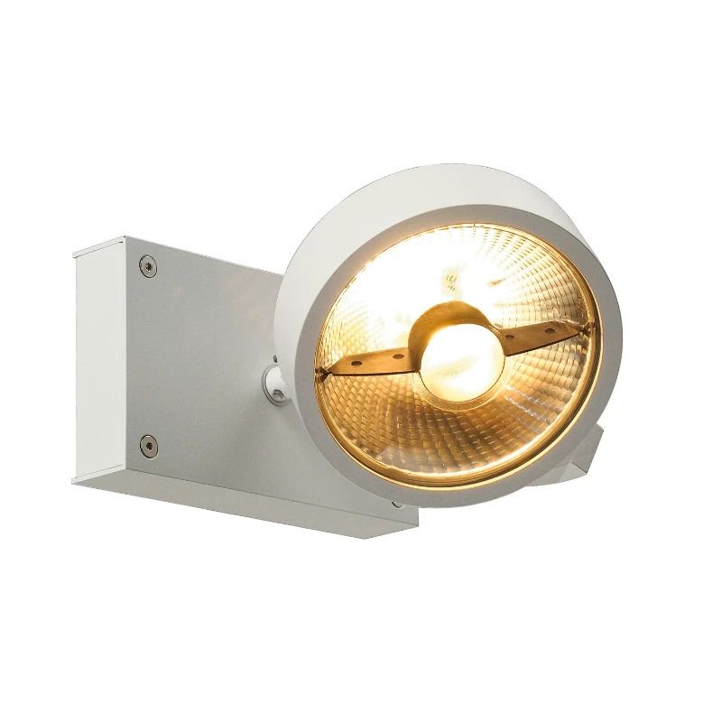 SLV LED Plafondlamp | 1X GU10 Max 75W | IP20 Dimbaar Wit | KALU