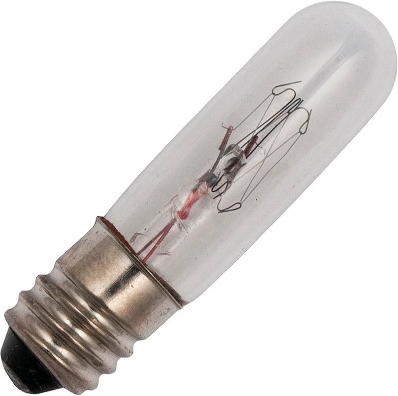 Schiefer E10 Gloeilamp | 3W 130V 23mA 2500K | 10x40mm | 10 stuks