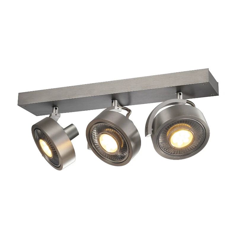 SLV LED Plafondlamp | 3X GU10 Max 75W | IP20 Dimbaar | KALU