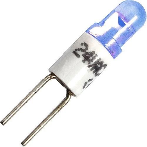 Schiefer Bi-pin LED Lamp | 0.28W 28V 10mA Blauw | 4x10mm | 10 stuks